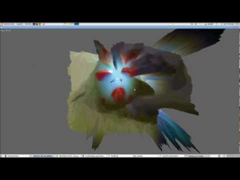 Test Mesh desde cámara OpenFrameworks