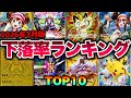 【ポケカ高騰】暴落した〇〇を狙え！下落率ランキングTOP10！！【2026年3月】#ニンジャスピナー #ムニキスゼロ #メイ #ジガルデ #ニャース #ピカチュウ #ユカリ #SAR #SR #MUR