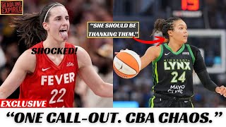 🔥 Napheesa Collier Drops BOMBS on Caitlin Clark — CBA Drama Explodes! 🔥