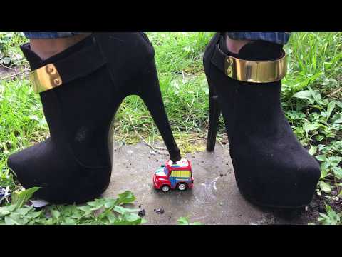 Toy car crush - high heels - By Denise