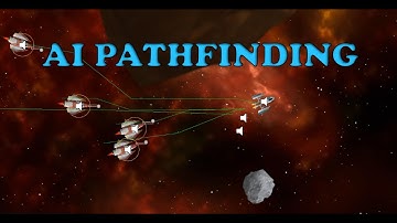 Advanced AI, A* Pathfinding Unity Space Game