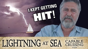 LIGHTNING Hits Boats. Here