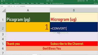Convert Picogram to Microgram