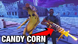 Filthy RICH Kid has NEW NATURE MODDED Candy Corn GUN ?? (Scammer Get Scammed) Fortnite