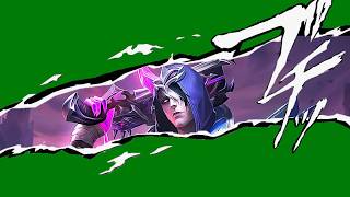MOBILE LEGENDS green screen | persona 5 | GRANGER - SKIN HELLBRINGER