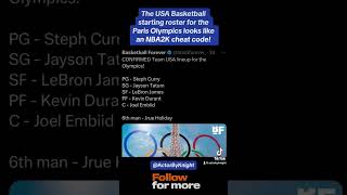 The Usa Basketball Starting Roster For The Paris Olympics Looks Like An Nba2K Cheat Code