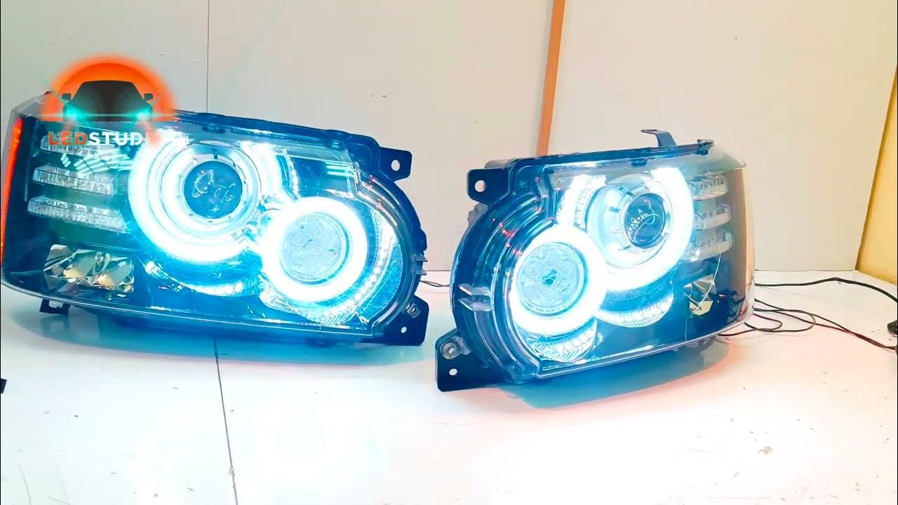 Свет фар range Rover