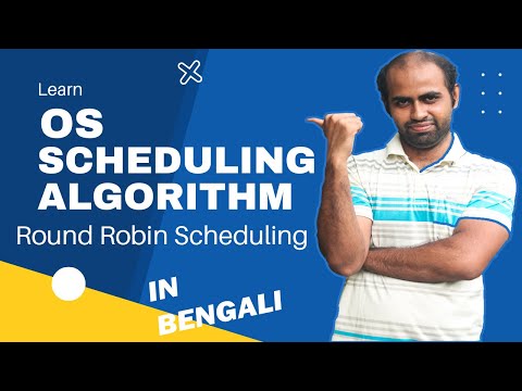 Round Robin Scheduling Algorithm in OS with example | Operating System In Bengali