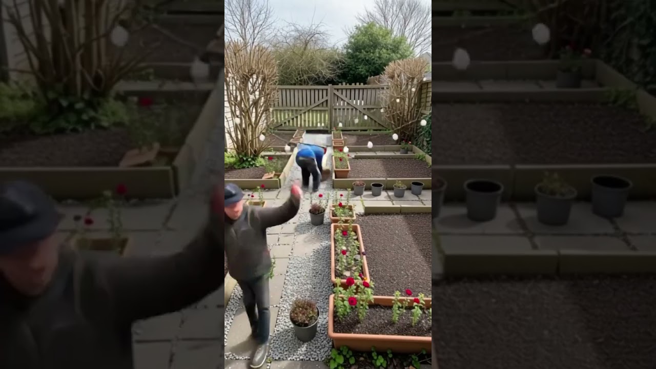 15-Second Garden: Trash → Treasure 🌳✨