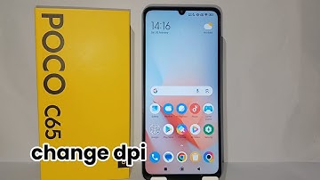 How To Change Dpi In Poco C65 | Poco Dpi Setting