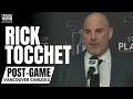 Rick tocchet reacts to edmonton oliers forcing game 7 vs vancouver canucks  gm6 shortcomings