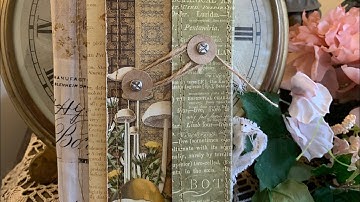 Tutorial 4/11 - “Fall Foliage” - Embellishment Folio