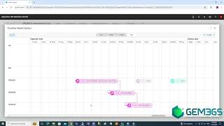 GEM365 Visual Production planner
