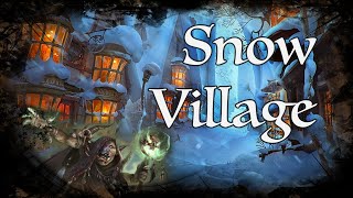 D&D Ambience - Snow Village by Sword Coast Soundscapes 8,180 views 1 year ago 2 hours, 55 minutes