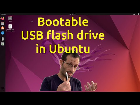 How to create a bootable usb drive in Ubuntu 22.04