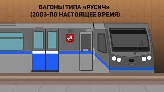 Поезда и вагоны Московского метро