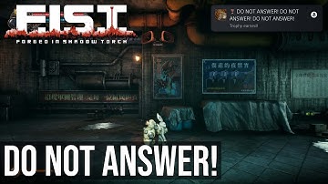 DO NOT ANSWER! Trophy (Picked Up A Signal From Another Universe) - F.I.S.T.: Forged In Shadow Torch
