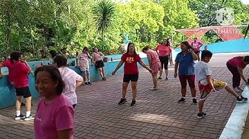 Zumba dance workout morning routine azl family pink uniform