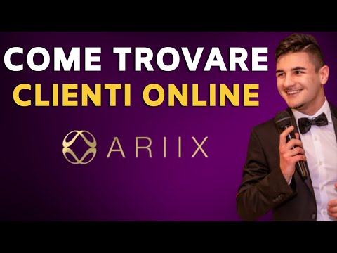 ARIIX - Come Trovare CLIENTI ONLINE