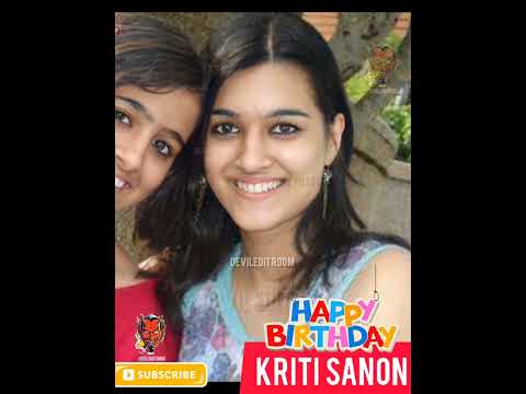 Birthday🎂Kriti Sanon Journey💯♥️♥️♥️ #Shorts #youtubeshorts #Viral #transformationvideo #trending