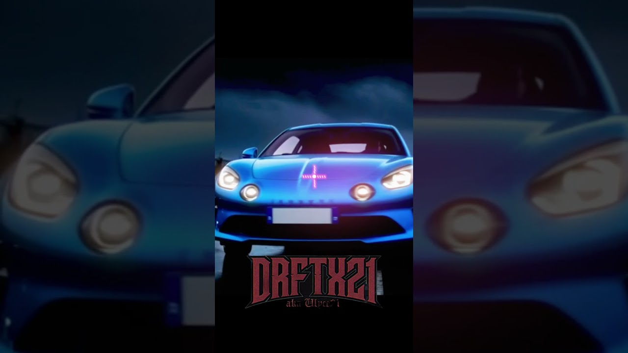 short Neon Cassette Lament Phonk Wave Trap NightDrive Alpine A110 S 1