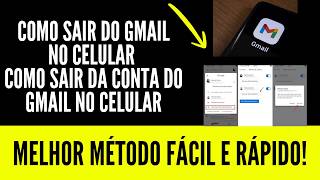 como sair do gmail no celular - como sair da conta do gmail no celular