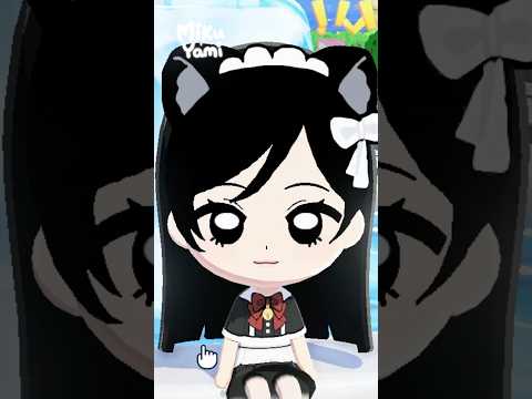 I Made the Cutest Maid Outfit for My Mii?! 🎀 #tomodachilife  #mii