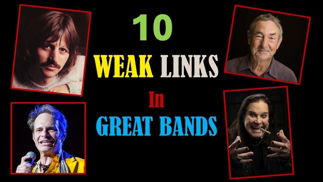 Десять слабых звеньев в великих группах