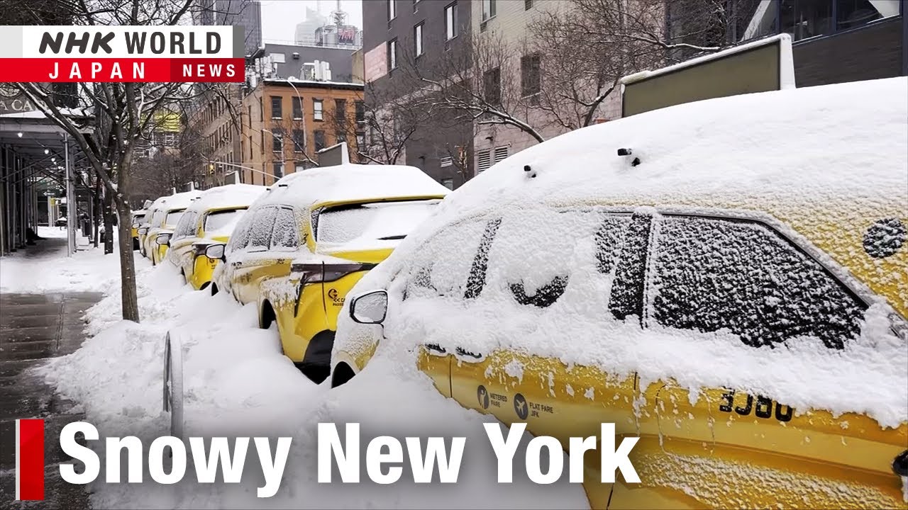 New York digs out from stormーNHK WORLD-JAPAN NEWS