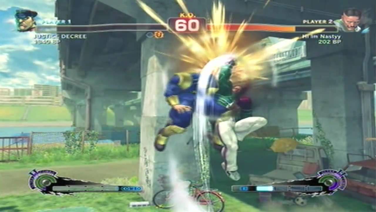 SSFIV Bison U2 Fail