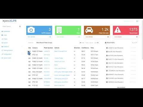 OpenALPR Demo Provided by SMS, LLC