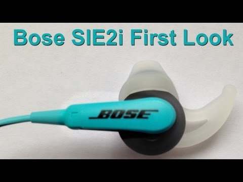 Bose SIE2i sport headphones first look and review