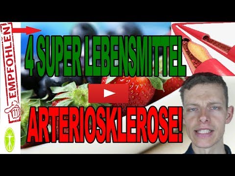 Video: 4 Essentielle Lebensmittel Für Atherosklerose