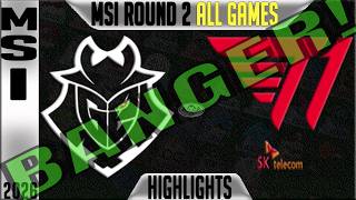 G2 vs T1 Highlights ALL GAMES | MSI 2026 Day 5 | G2 Esports vs T1