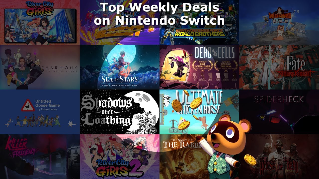Top 50 Deals on the Nintendo Switch eShop [through 11/22] - YouTube