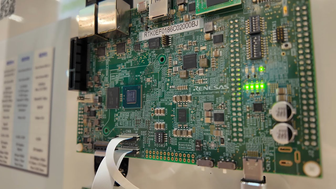 Renesas RZ/V2N at Embedded World 2025 #ew25 AI MPU with DRP-AI, 10 TOPS ...