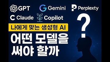 나에게 맞는 생성형 AI는?｜GPT, Gemini, Claude, Perplexity 중 어떤 모델을 써야 할까?｜G5AI 추천 가이드