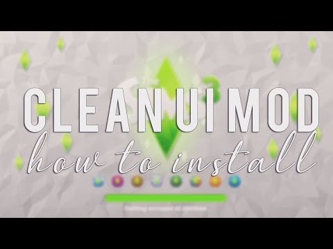 I AM OBSESSED!//CLEAN UI MOD(HOW TO INSTALL)/THE SIMS 3