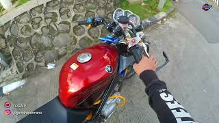 TEST RIDE VIXION ROAD RACE STYLE | VIXION MODIFIKASI SIMPLE | VIXION KOMOROD