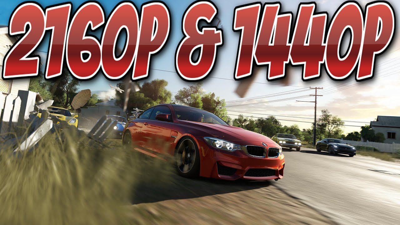 FORZA HORIZON 3 / RYZEN 7 5700X / RX 6600 / TEST 2160P / 1440P ULTRA 