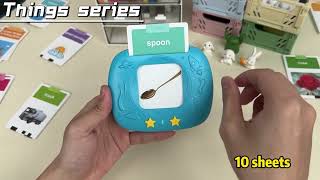 Things series   #kidslearning  #kidslearninghome #talkingflashcards