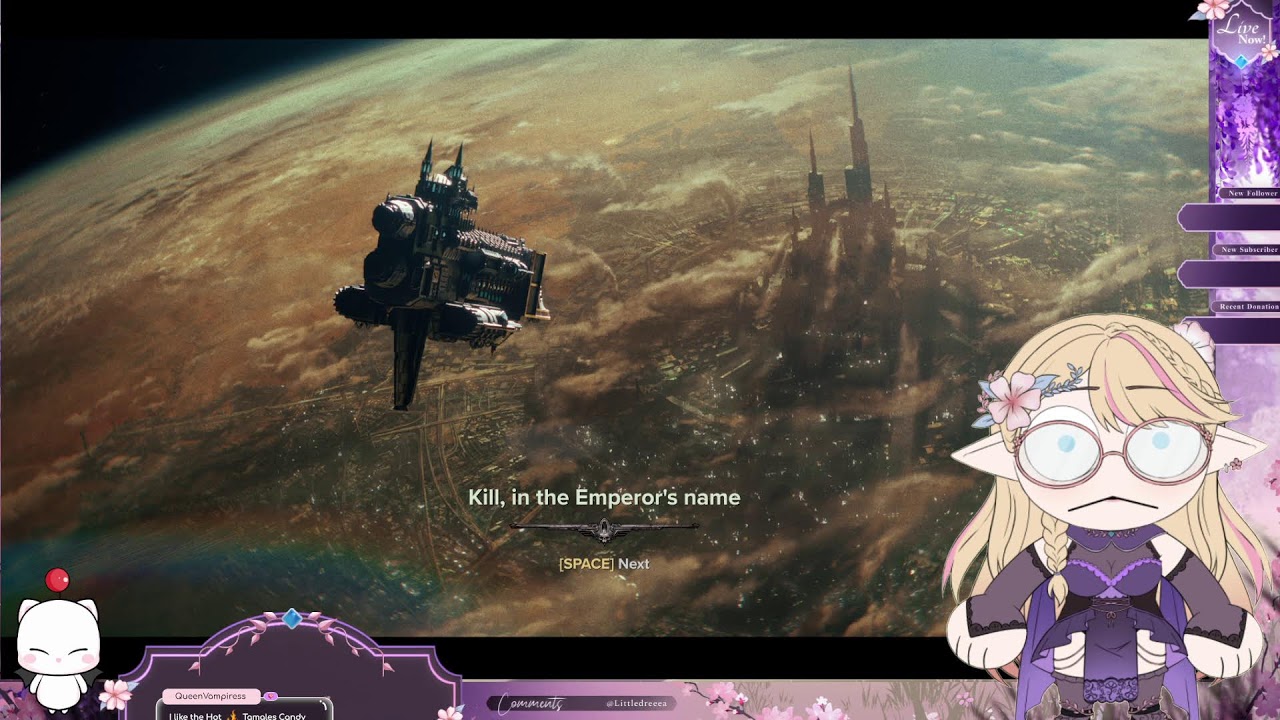 My First Warhammer 40k GAME! I'm not obsessed... YOU ARE :3