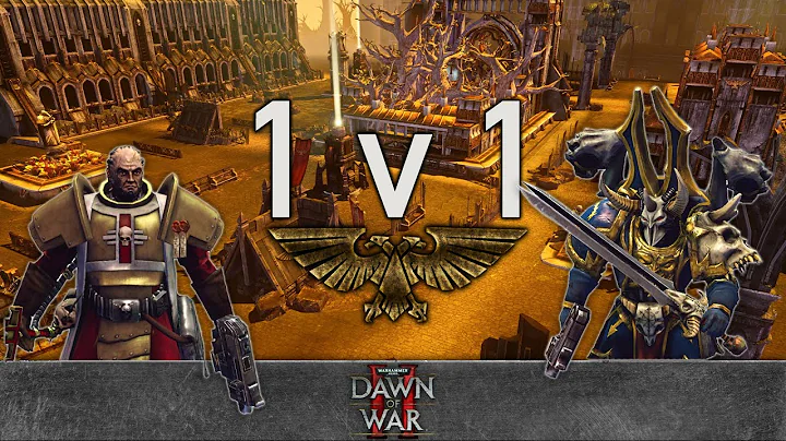 Warhammer 40k: Dawn of War 2 - 1v1 | Anter - Daemonhunter [vs] GoldStar - Chaos Sorcerer