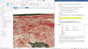 Introduction to ArcGIS Pro, Lab Exercise 2:  Maps, Layouts and the Catalog View
