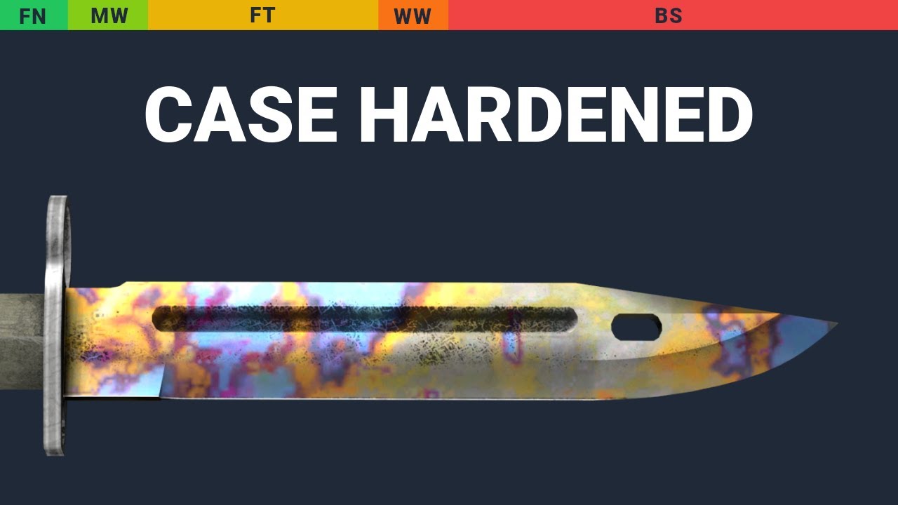 Bayonet Case Hardened - Skin Float And Wear Preview