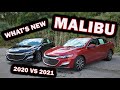 2020 Chevy MALIBU vs 2021 Chevy MALIBU - 4 BIG CHANGES - Here is what's new!