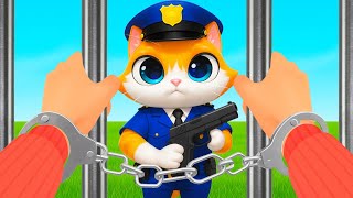 Cat Becomes a POLICE OFFICER to ARREST Granny!! - I am Cat VR