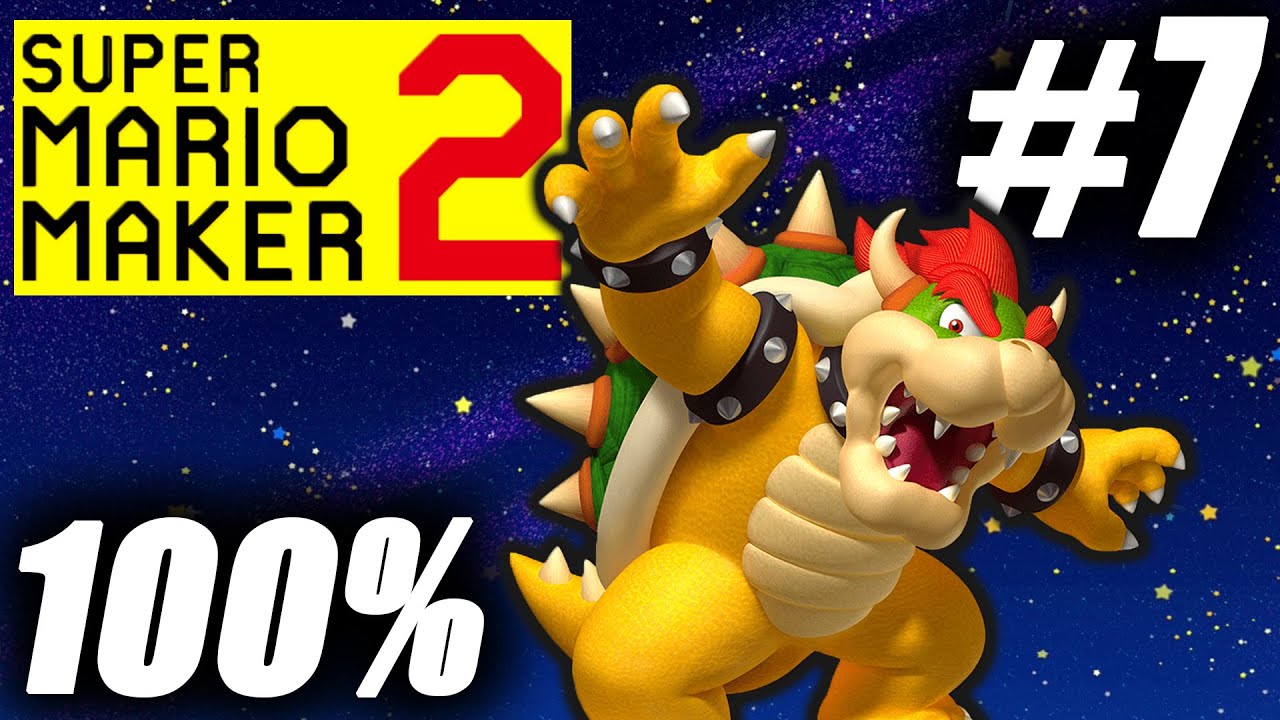 Super Mario Maker 2 100% Story Mode Part 7: Mario Galaxy is Back? - YouTube