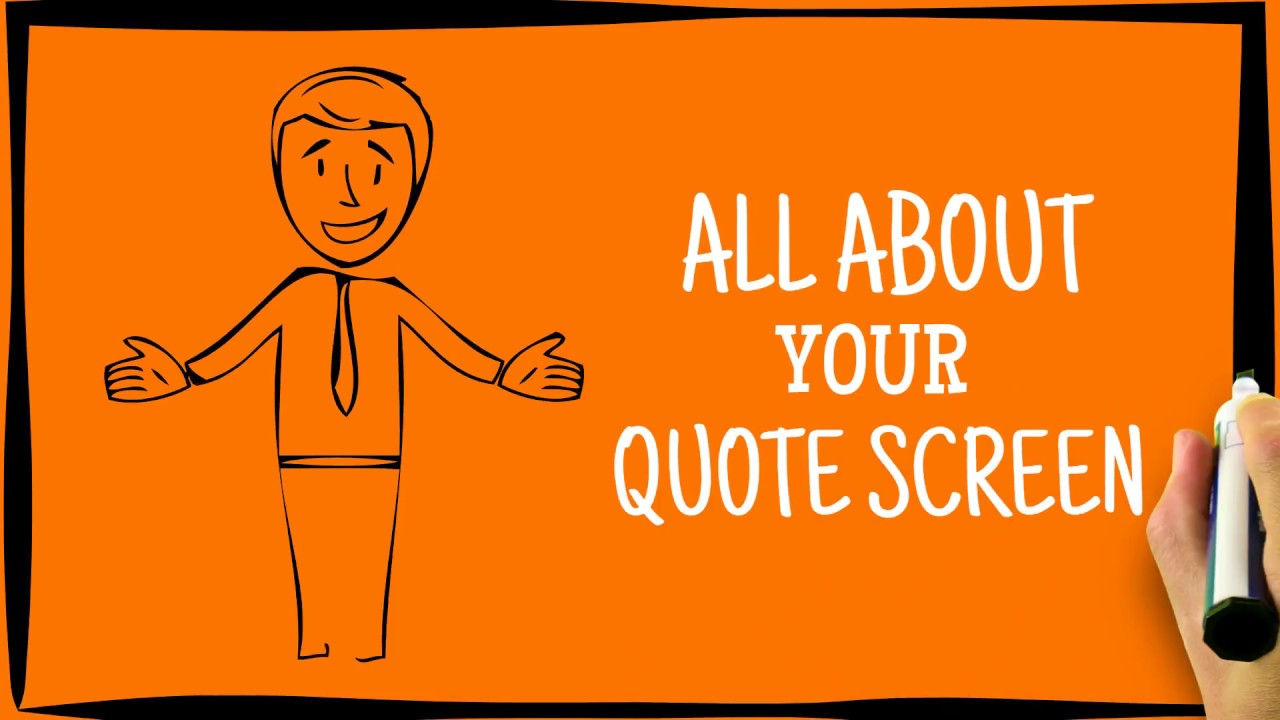 All about the Quote Screen! - YouTube