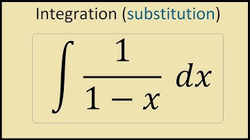 Integral of 1/(1-x)
